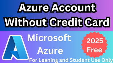 Azure Account without credit card