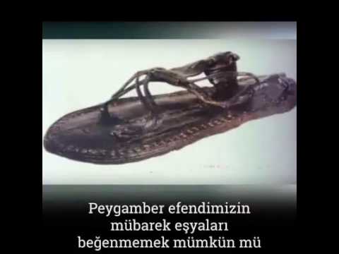 Peygamber efendimizin mübarek eşyaları