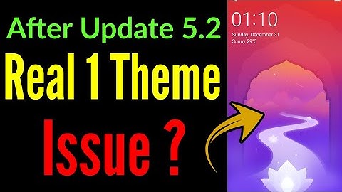 After Update Color OS 5.2 Realme 1 Theme Issue | Atul Tech Bazaar