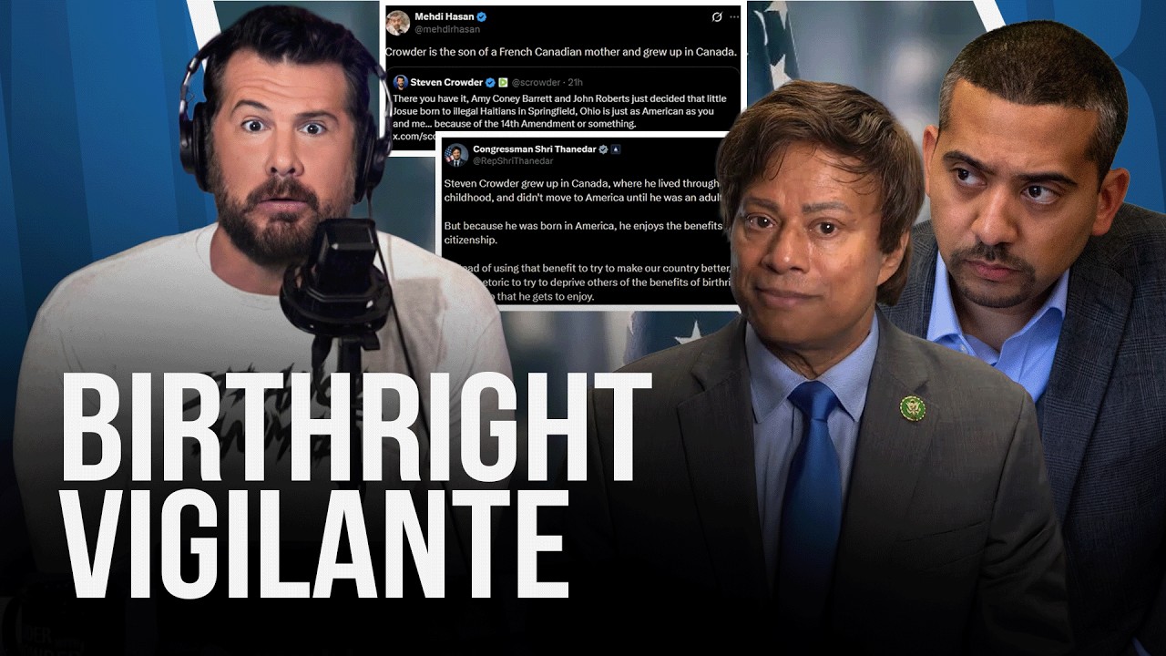 Crowder Argues Race Component Necessary to Maintain American Founding Values