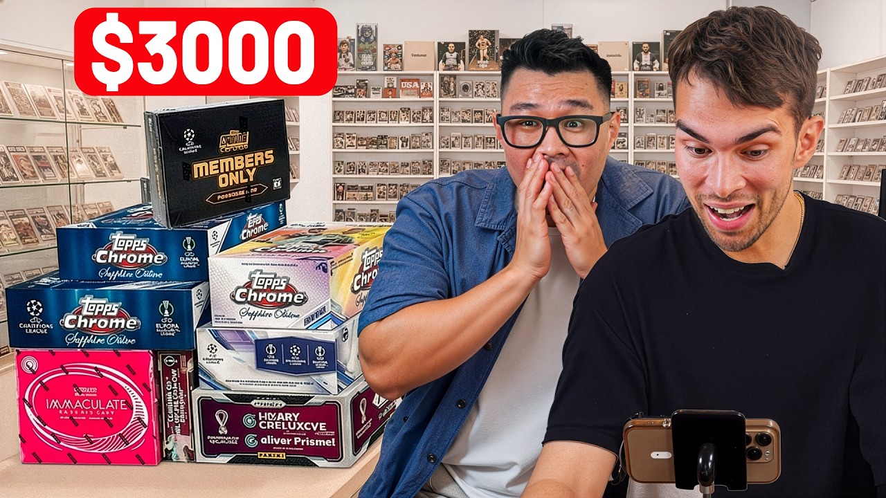 Opening $3000 Worth of Soccer Card Boxes (Did We Profit?)