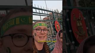 British Tourist Takes Selfie At Wagah Border Ceremony 