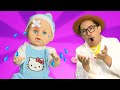 The Boo Boo Song + Miss Polly had a dolly | Tigi Boo  Kids Songs