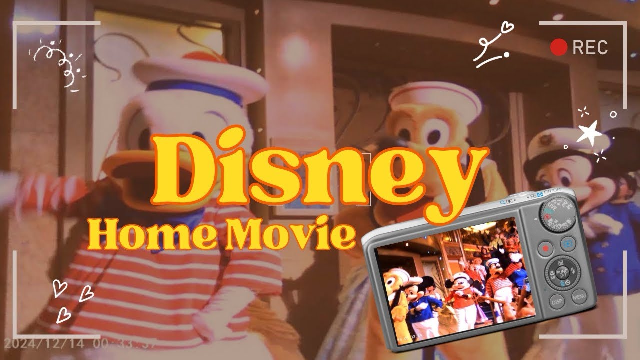 I Filmed a Disney Cruise on a Cheap Camcorder 📹✨