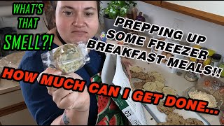 Breakfast Prep Freezer Meals! | Why does this still stink!?