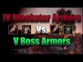 IV Blackstar Armor Vs. V Boss Armor - When to build one or the other
