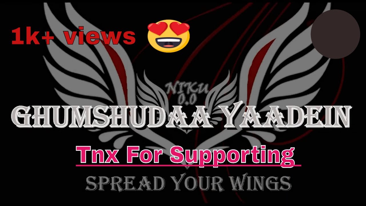 Niku_0.0 - Ghumshudaa Yaadein (lyrical video) (Prod by. Veysigz)  EXMGE (music publishing)