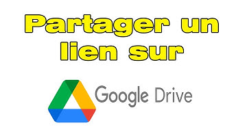 comment créer et envoyer un lien google drive