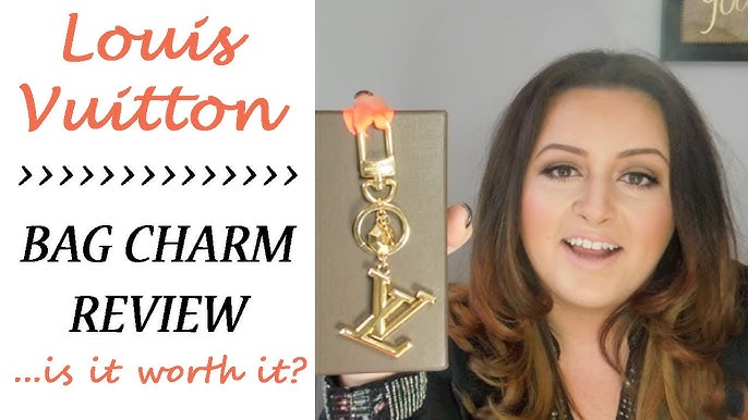 LOUIS VUITTON FLEUR DE MONOGRAM BAG CHARM UNBOXING ♡ 