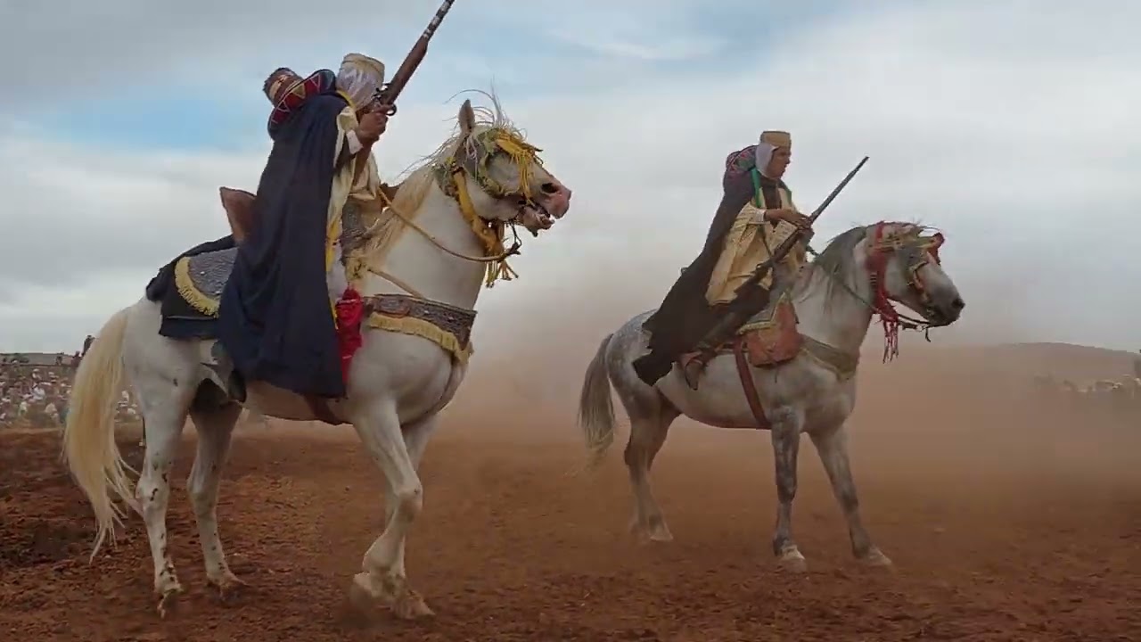 لقطات جميلة من وعدة تامسنة  ولاية سعيدة يوم جمعة  12/05/2023