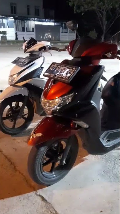 story wa MioM3,freego,scoopy night ride #motorviral #miom3 #freego