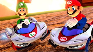 Mario Kart 8 Deluxe NEW DLC Tracks - Rock Cup 200cc