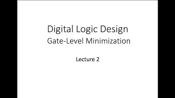 MS 511: Digital Logic Design: Class-4: Gate-Level Minimization(Continue)