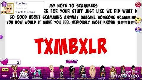 Girl says I’m a scammer and lies// MSP *read desc*