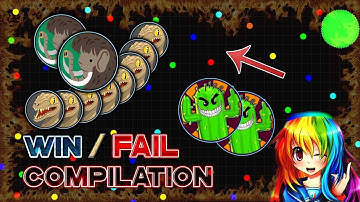 Agar.io - REVERSE TRICKSPLIT //  Win/Fail Compilation #1 - Agar Fantasy