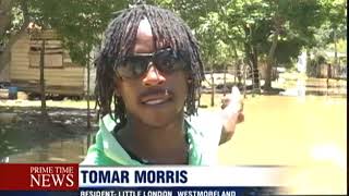 Westmoreland Residents Protest Stagnant Flood Water - TVJ Prime Time News - May 14 2018