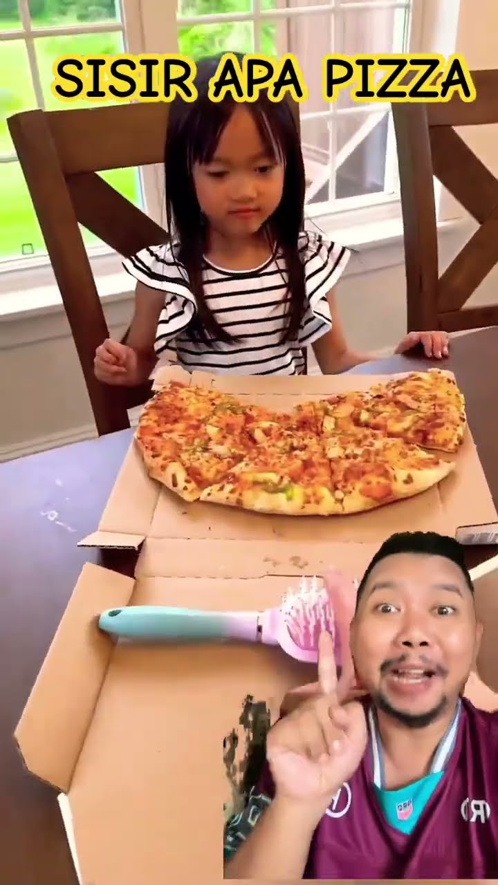 AMBIL SISIR APA PIZZA YA!!!??? #pizza #food #pizzalover #foodie #shortsfeed