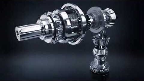 Apex Dynamics Hypoid  Gearbox Exploded View