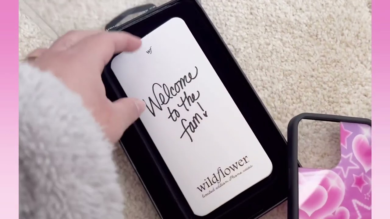 Casetify & Wildflower Cases UNBOXING for IPhone 13 Pro max Collab