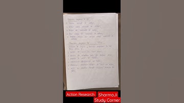 Action Research B.ed 3rd semester | #b.ed #file