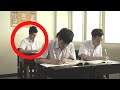 هذا الطالب لم يكن لديه قلم لكي يحل الإمتحان.. ولكن شاهد ماذا فعل !! شاهد المفاجئة