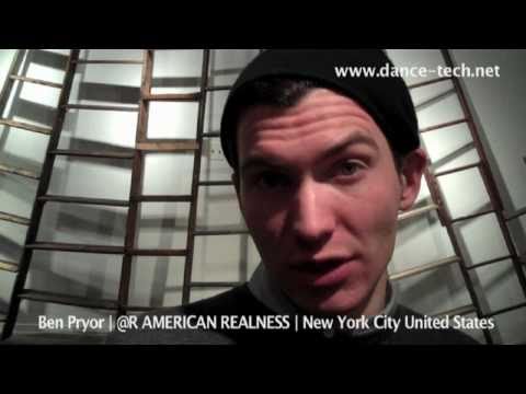 dance-tech @ | @dance-tech AMERICAN REALNESS | Ben Pryor | NYC USA