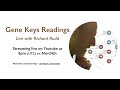 Live Gene Keys Readings with Richard Rudd (Nov24th)