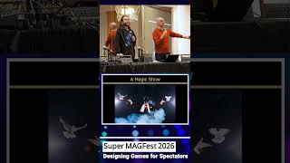Spectating Magic
Why do we watch games and sports? To see magic. (Not Magic: The Gathering).
Full lecture (with slides):
https://youtu.be/DUKpsWFUy1U
Designing Games for Spectators
Presented at Super MAGFest 2026 by Rym and Scott, hosts of the GeekNights podcast.
Most game design discussion focuses on the players. But some of the most popular games on Earth are watched by more people than will ever play them. From sports to live streams, spectators are a fascinating and important aspect of game design. Think about it. Is a game show really a fair competition? Does a game show need to be fun for the players? How different do games look when they’re designed primarily for players versus for spectators? Can you design for both?
#gamedesign #couchgaming #esports Spectating Magic