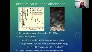 Chinami Kato: Theoretical prediction of neutrino emission from massive stars and supernovae