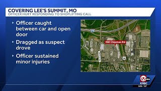 Lee's Summit police officer injured during shoplifting arrest