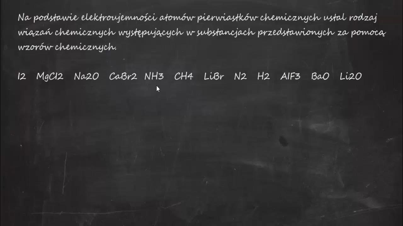 Na Podstawie Właściwych Obliczeń Ustal Ile Moli Atomów Glinu Na podstawie elektroujemności atomów pierwiastków chemicznych ustal