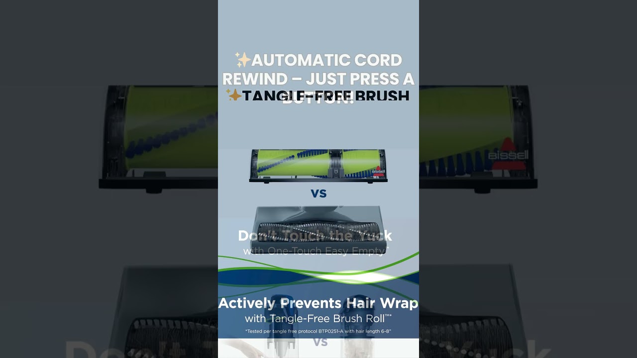 The Bissell Pet Hair Eraser Turbo Rewind Vacuum is a must-have for pet owners! |  