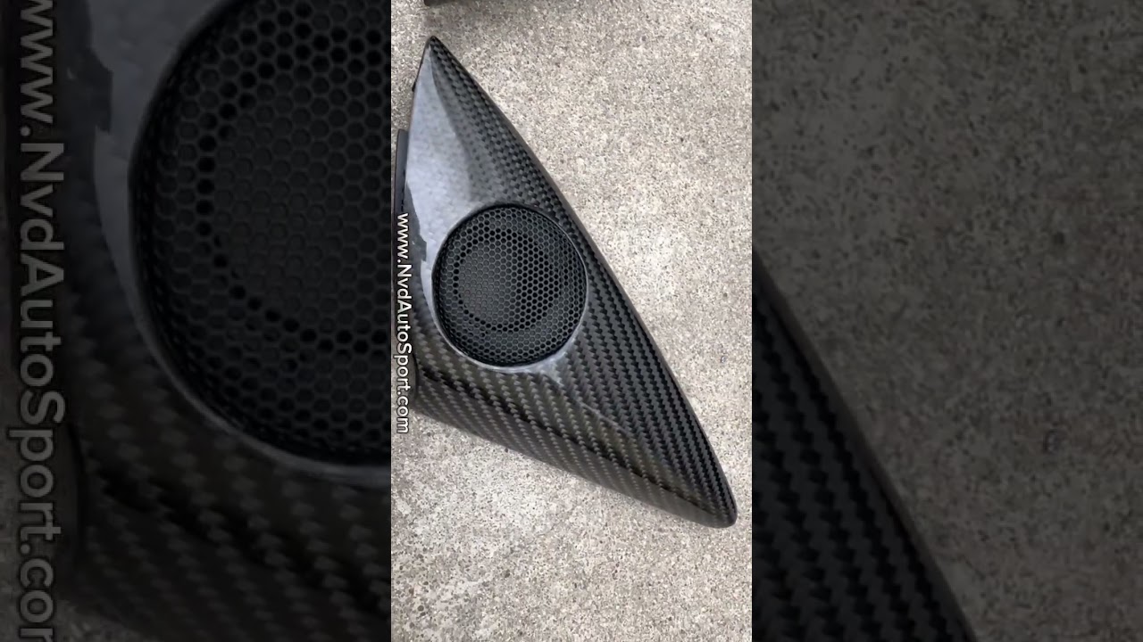 Bmw Z4 E85 / E86 Carbon Fiber center tweeter covers from NVD Autosport#nvdautosport #bmw #carbon