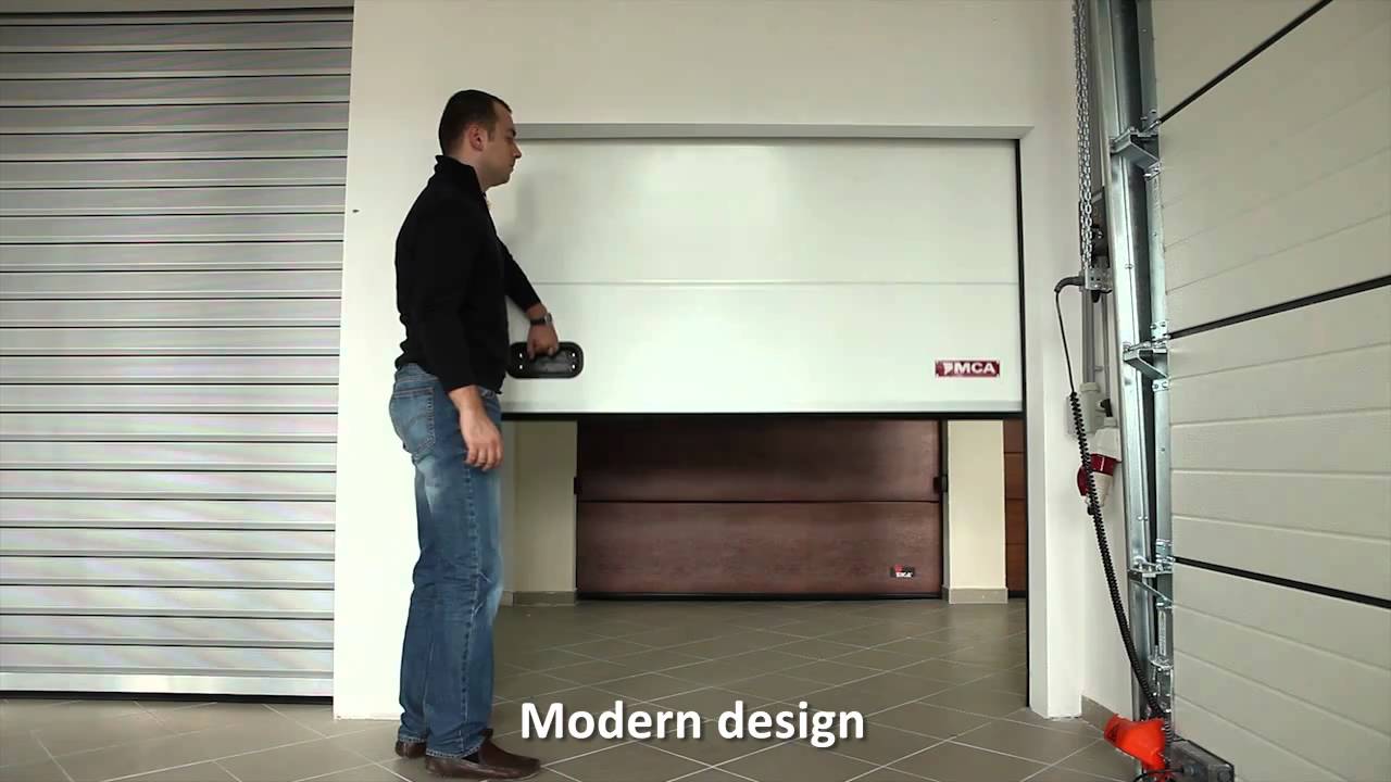 07 Vertical lift sectional door MCA