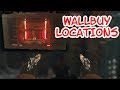 ALL WALLBUY LOCATIONS IN THE FROZEN DAWN (DLC 4 WW2 ZOMBIES)
