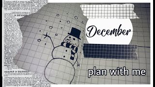 Plan With Me : December 2020 | Bullet Journal تخطيط شهر ديسمبر