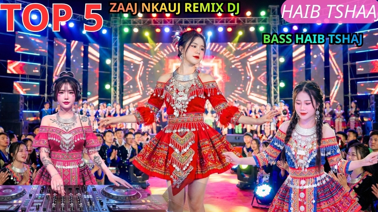 TOP 5 Zaj Nkauj Kho Siab Remix Haib Tshaj Plawg Hottrend 2026 Nhảy Múa Dacen Tiktok Cực Mạnh