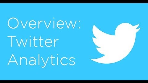 Analyze Twitter activity with Twitter Analytics