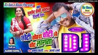 Chhoti Tohara Choti Se Chot Lagata Pramodh Premi Dj Song 2020 Dj Golu Babu No Voice Tag Flp Project