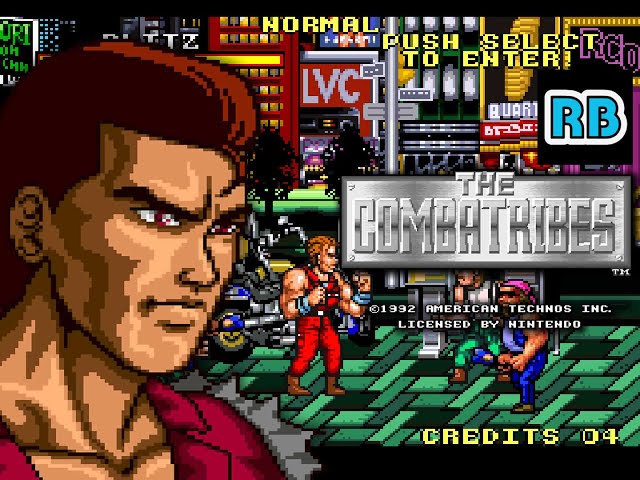 1993 [60fps] SNES The Combatribes Blitz ALL