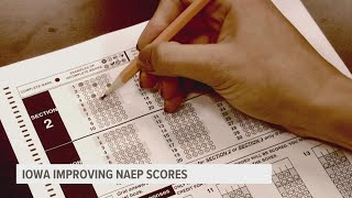 Iowa's scores on reading and math higher than those of other states
