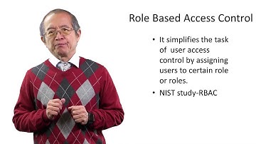 Role Based Access Control (RBAC) - Advanced System Security Topics