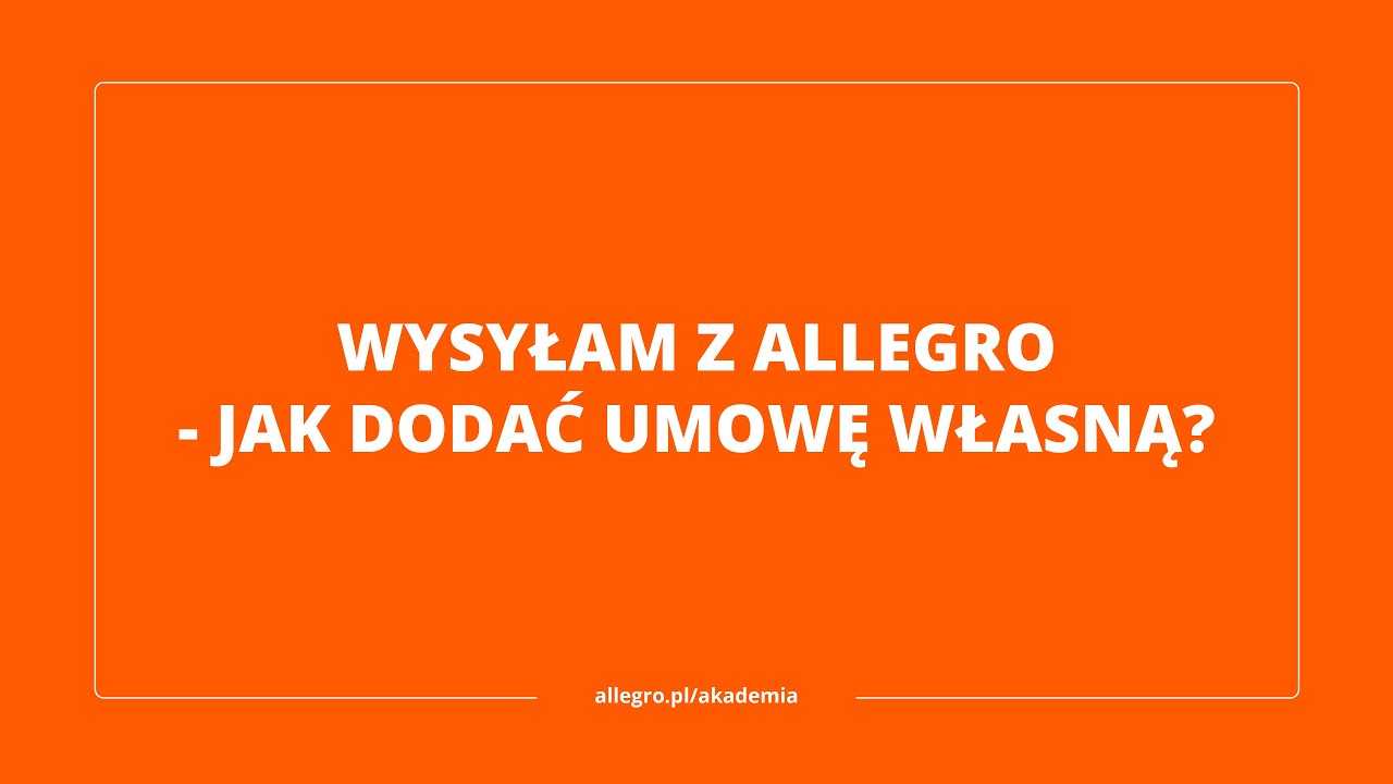 Wysylam Z Allegro Nowe Narzedzie Do Nadawania Przesylek Wazne Dla Sprzedajacych Allegro