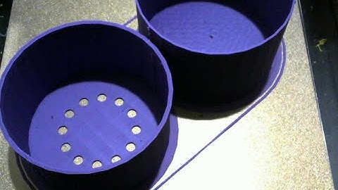 Medium Planter with Drainage: Voron 2.4 3D Print Timelapse