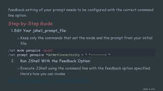 How to Define a Custom JShell Prompt from a Script