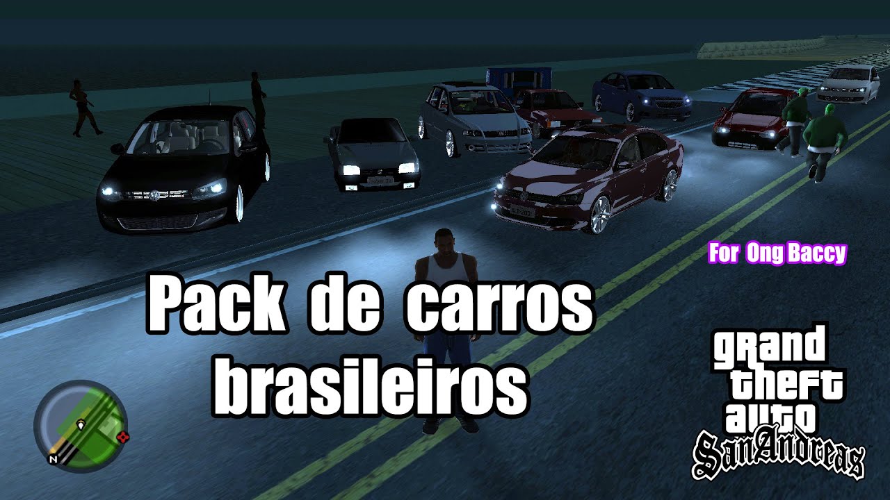 Como Instalar Pack Com 240 Veículos Brasileiros No GTA San Andreas 