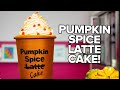 How To Make A PUMPKIN SPICE LATTE CAKE With COFFEE BUTTERCREAM | Yolanda Gampp | How To Cake It