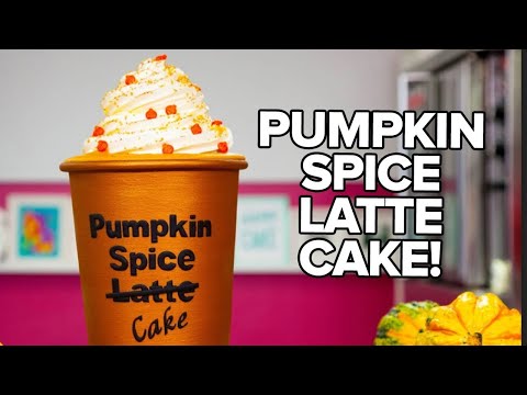 How To Make A PUMPKIN SPICE LATTE CAKE With COFFEE BUTTERCREAM | Yolanda Gampp | How To Cake It