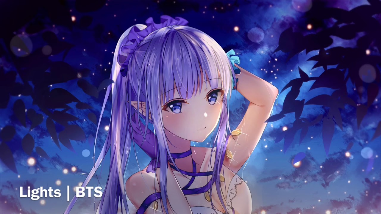 •Nightcore• Lights (BTS) YouTube