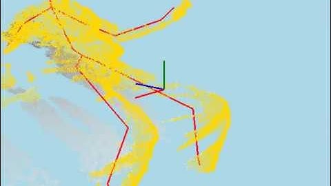 Kinect SDK  + C# + OpenGLで、カメラ画像、Depth、スケルトンを3次元表示してみた